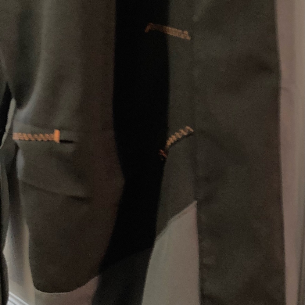 Mens Jogger Style Pants Plus 4XL Size Unisex Orange Gray & Black 36”W 33”L NEW!